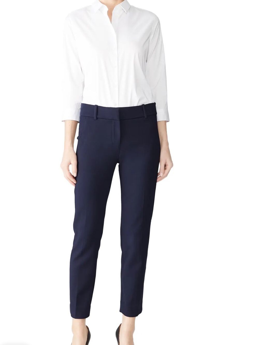 J. Crew Navy Cameron Ankle Pants